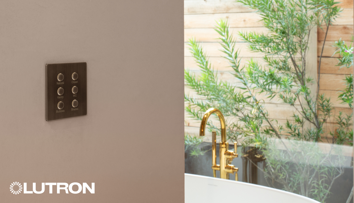 Bathroom Lighting Control - Modern Installation